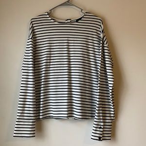 Striped Long Sleeve Top